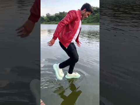 water walking shoes....🤯 #shorts