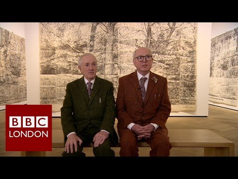 Gibert & George - BBC London News
