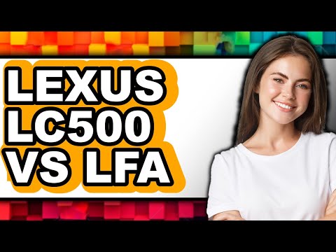 Lexus LC500 vs LFA - Full Comparison