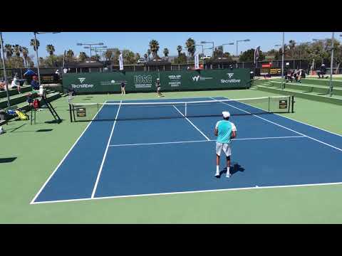 Match point, ITF Grade 1 International Open of Southern California Boys Singles, March 27, 2021