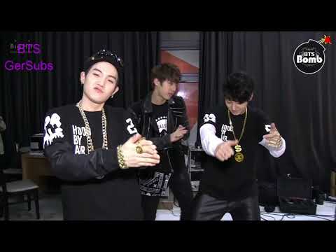 [Ger] 130620 [BANGTAN BOMB] Suga&Jin&Jungkooks aufregende Tanzmoves