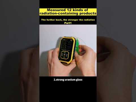 #shorts FNIRSI CG-01 How to use a nuclear radiation detector