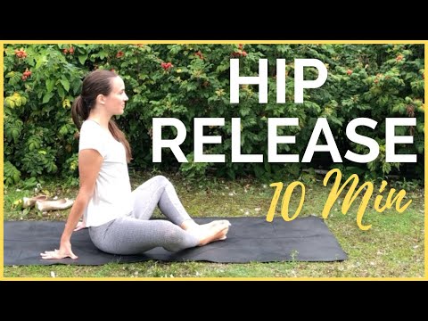 10 min Yoga to Release your HIPS - Let Go of Pain and Tension
