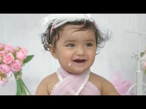 Serena's Cake Smash - First Birthday Photoshoot