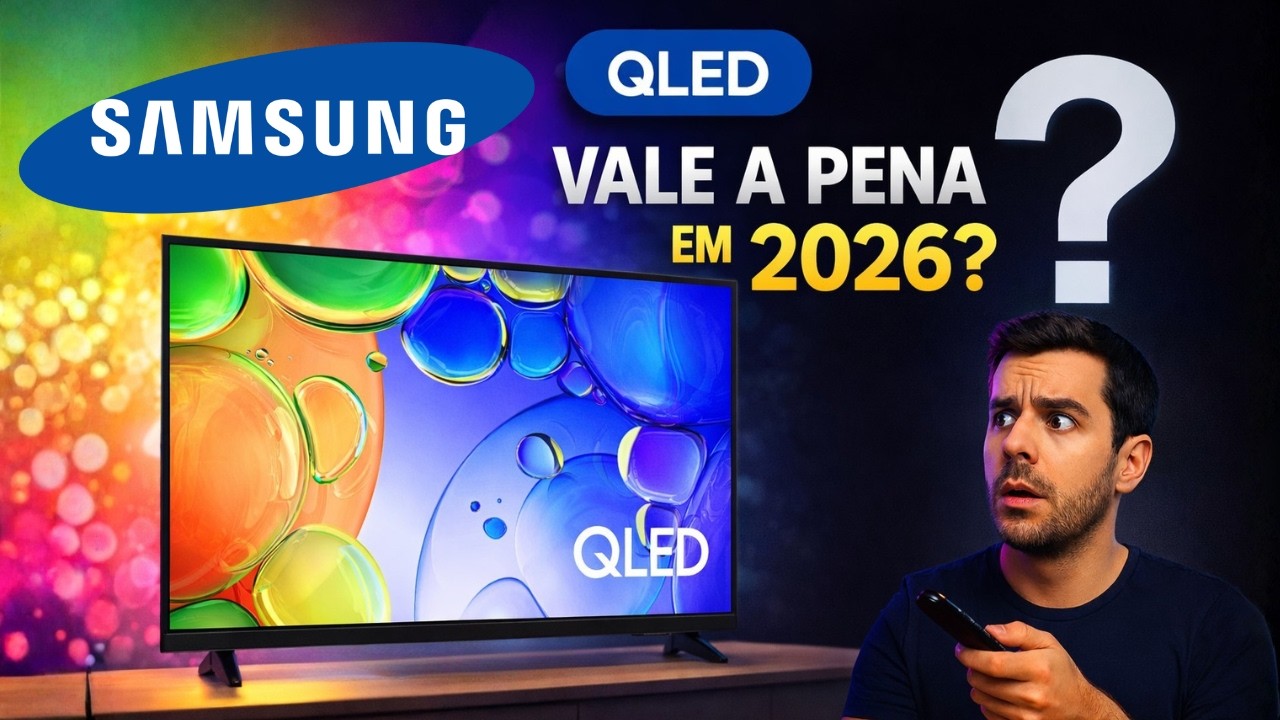Miniatura da avaliação em vídeo de Smart TV Samsung Q5F 43 Polegadas
