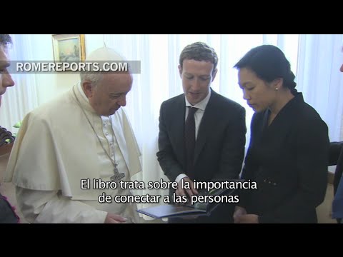 Mark Zuckerberg ser reúne con el Papa