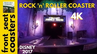 Rock 'n' Roller Coaster Aerosmith POV 4K On-Ride 2017 Disney World Roller Coaster Hollywood Studios