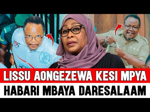 🔴Tundu Lissu AONGEZEWA KESI MPYA MAHAKAMANI Daresalaam, Habari Mbaya CHADEMA leo, kimeuamana