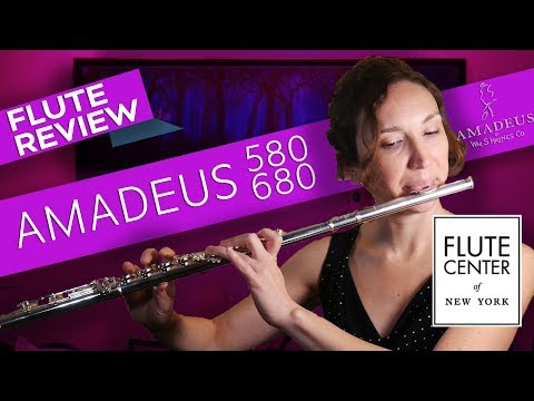 Haynes-Amadeus AF680 Flute w/ Case & Bag image 7