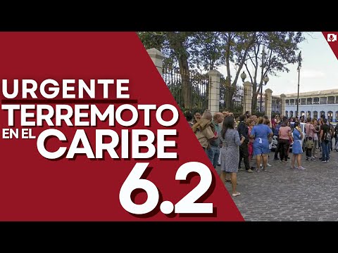🔴URGENTE🔴FUERTE TERREMOTO 6.2 SACUDE EL CARIBE CON ALERTAS PARA TODAS LAS ISLAS CARIBEÑAS