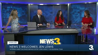 Veteran broadcaster Jen Lewis joins News 3 This Morning team
