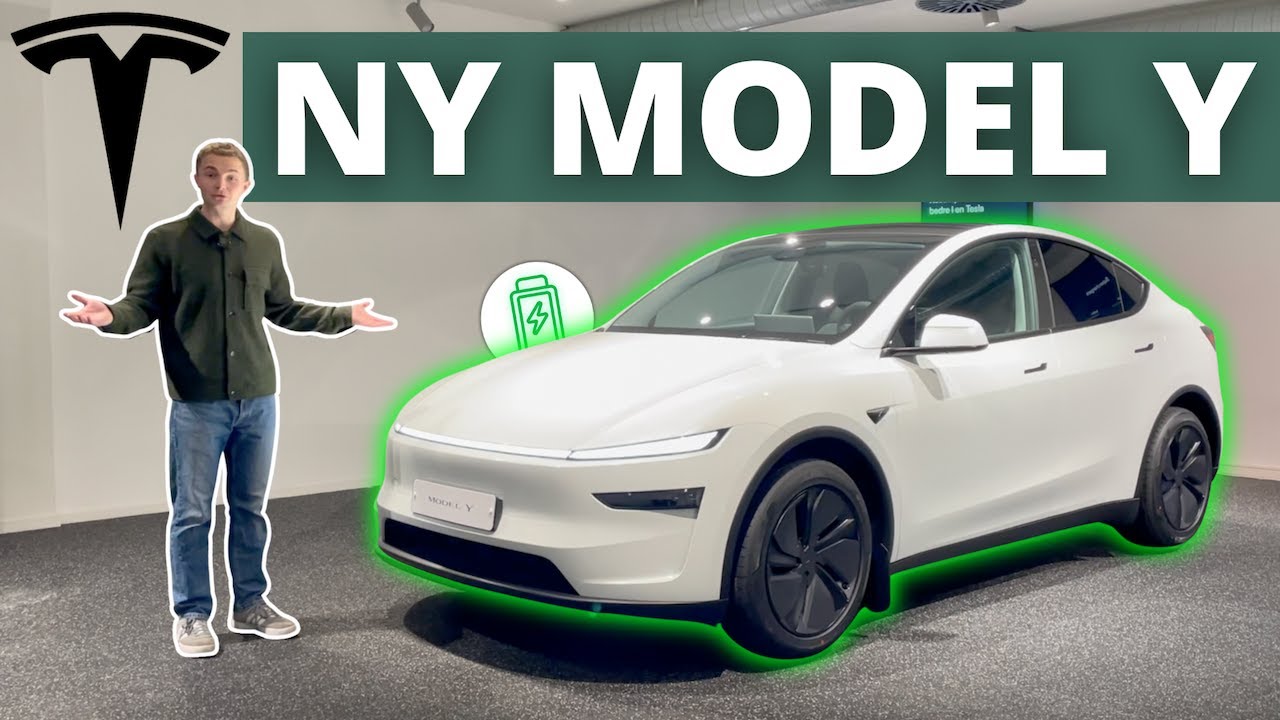 STORE opdateringer til Tesla Model Y! Hør om alt det nye LIGE HER!
