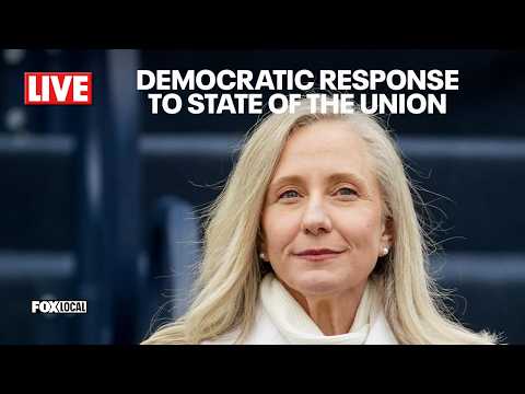LIVE: Virginia Governor Abigail Spanberger delivers Democratic response to 2026 State of the Union