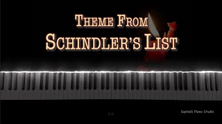 Theme from Schindler's List - Piano Synthesia Tutorial + Sheet Music