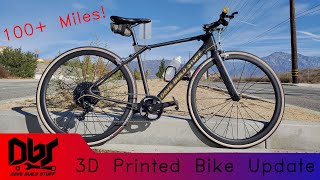 Update on the 3D Printed Carbon Fiber Bike