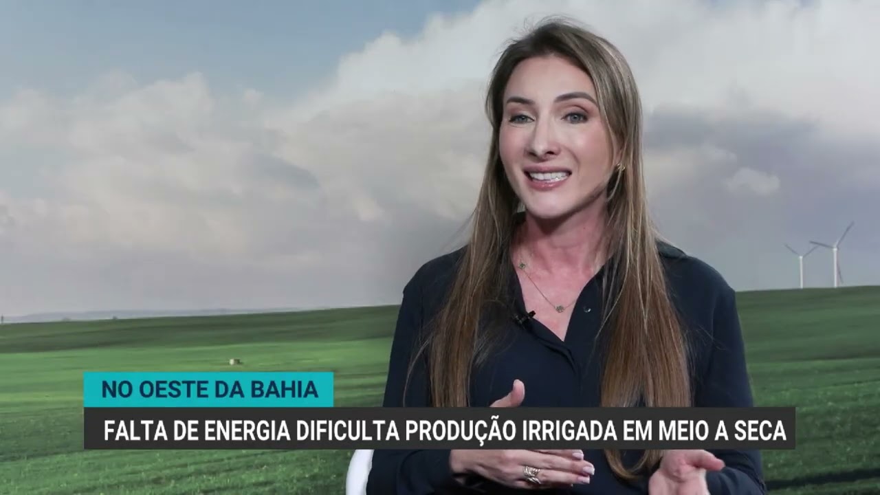 Seca e falta de energia para irrigação preocupam produtores no oeste da Bahia