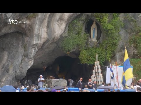Messe de 10h à Lourdes du 1er août 2024
