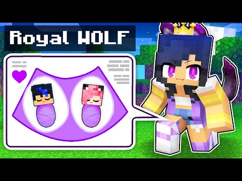 Aphmau Fan - Aphmau ROYAL WOLF is PREGNANT with TWINS in Minecraft! - Parody Story(Ein,Aaron and KC GIRL)