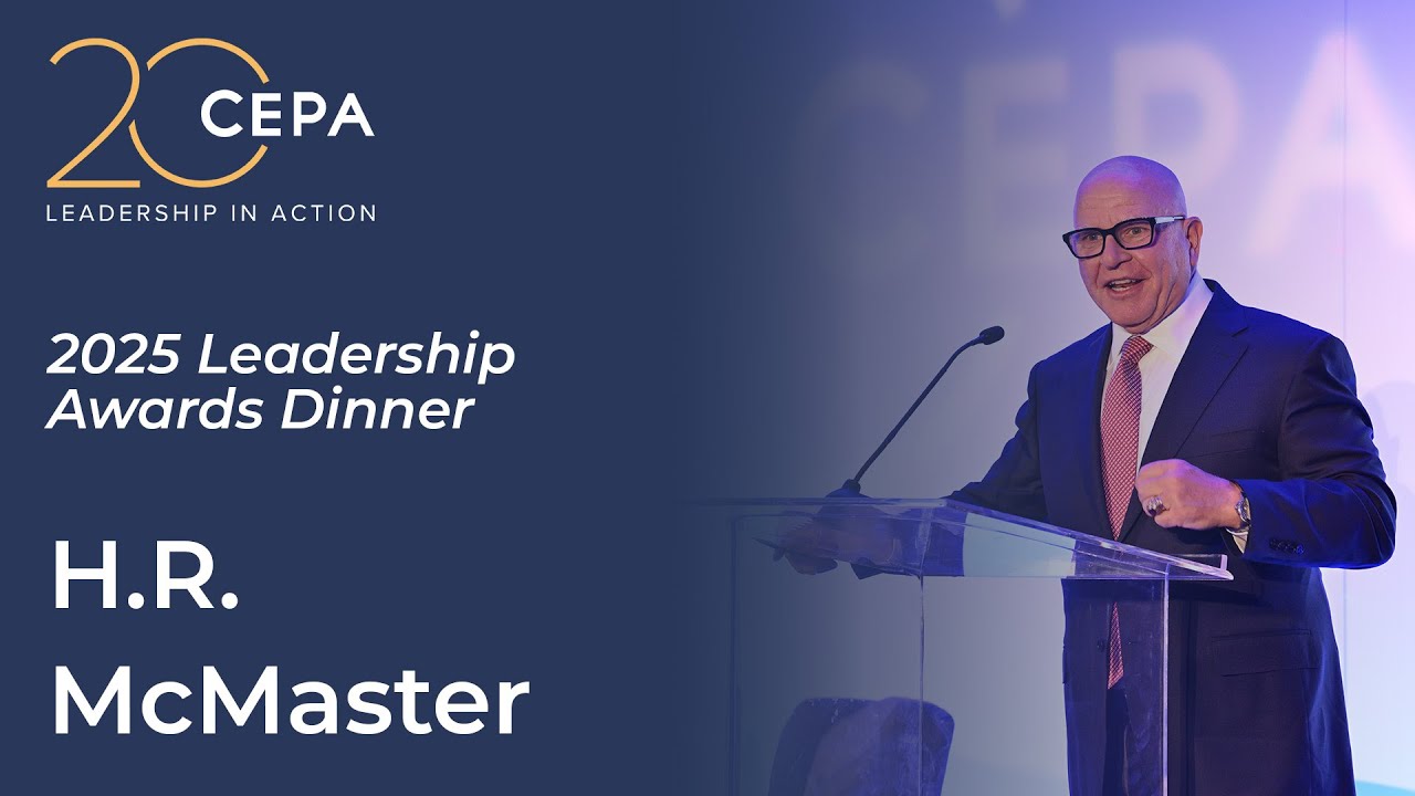 H.R. McMaster  – 2025 CEPA Leadership Awards Dinner