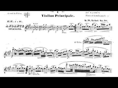 Variations on Carnival of Venice Op.18 By Heinrich Wilhelm Ernst (with Score)
