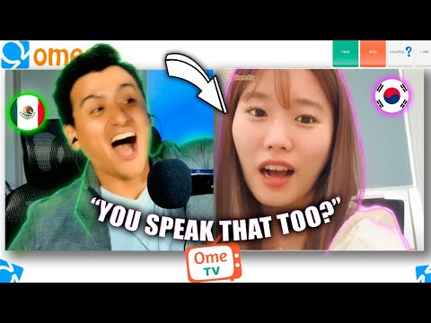 OMEGLE - Mexican Polyglot SHOCKING Strangers in their native language
