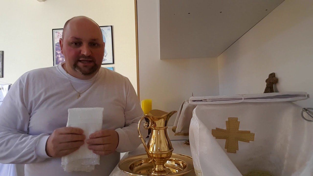 Preparando a credencia