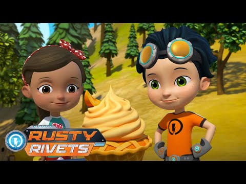 Rusty Helps Harvest Peaches For The Ultimate Dessert! + MORE | Rusty Rivets | Full Episodes
