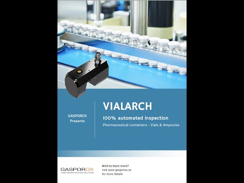 Système de contrôle d'étanchéité pour flacons pharmaceutiques - Jusqu'à 600 flacons / minute - VialArch_1