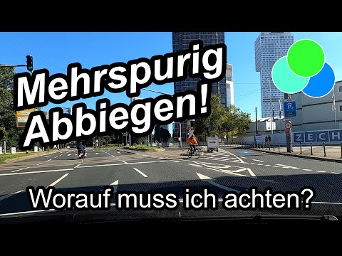 Multi-lane turning - Fahrschule PUNKT