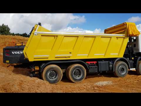 Fandos ASTRA HD9 84 50 cargado por excavadora VOLVO