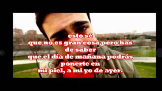 Rayden  A mi yo de ayer- Letra (En alma y Hueso)