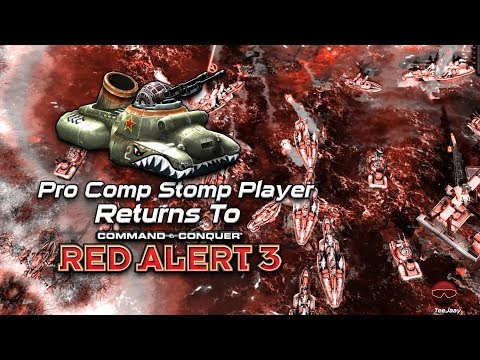 Pro Comp Stomp Player Returns To Red Alert 3 | 3v3 Vs Brutal Ai , Multiplayer Gameplay
