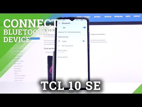 How to Link Devices – Bluetooth Connection on TCL 10 SE