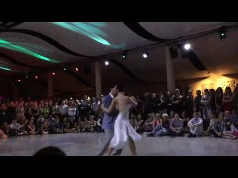  Selva Mastroti  and  Marcelo Ramer  are  dancing  at  Mallorca Tango Festival  in  2016