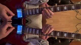 Mick Taylor Guitar Lesson Jiving Sister Fanny close up + Backing Track (requested)