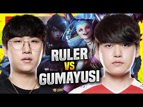 GEN RULER VS T1 GUMAYUSI! - GEN Ruler Plays Aphelios ADC vs T1 Gumayusi Jinx! | Season 11