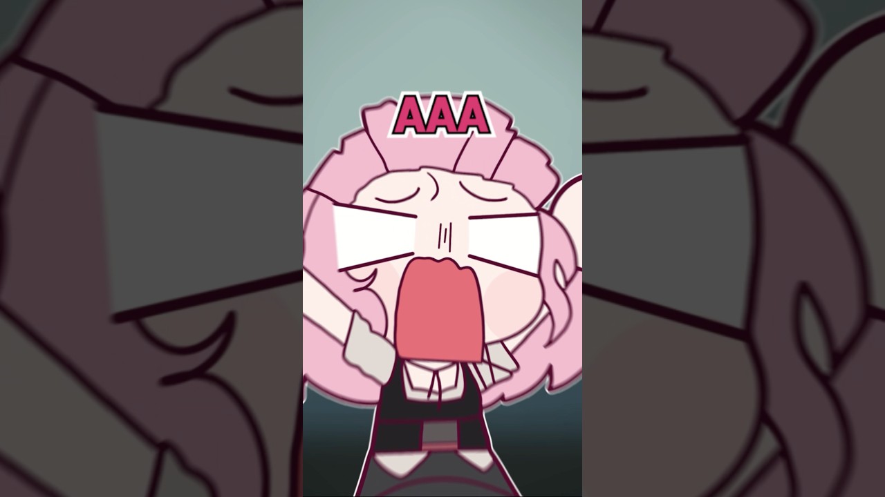 scared over nothi- AAAAAAAAH #anime #animation #hololive #holoen #vtuber #envtuber