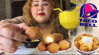 Taco Bell/ MUkbang Cinnabon Delights