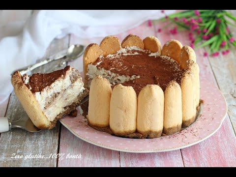 Torta Charlotte al tiramisù: Dolce della Domenica senza cottura
