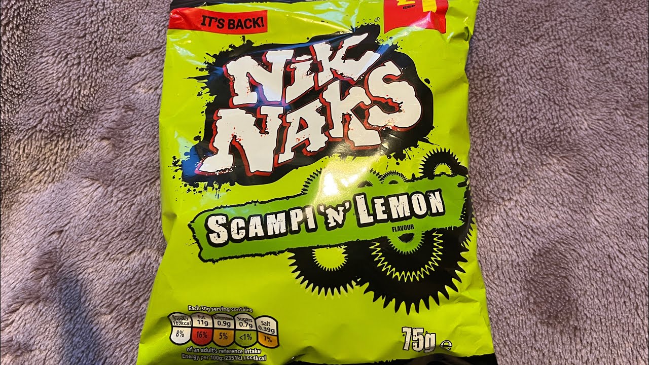 Watch video Nik Naks Scampi N' Lemon Crisps Review Now Nik Naks Scampi N' Lemon Crisps Review