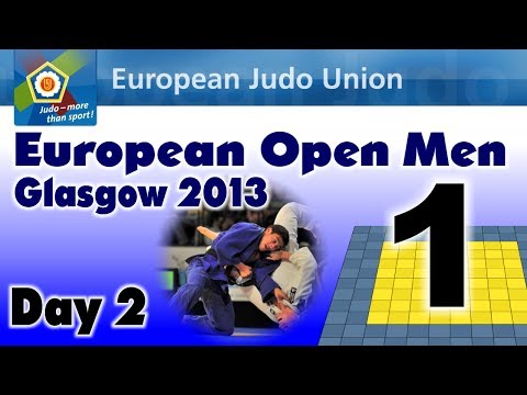European Open Men Glasgow 2013 - day 2 - Tatami 1