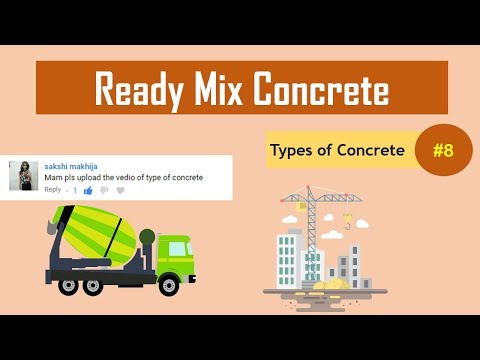 What is Ready Mix Concrete? || What is RMC? || Types of Concrete #8