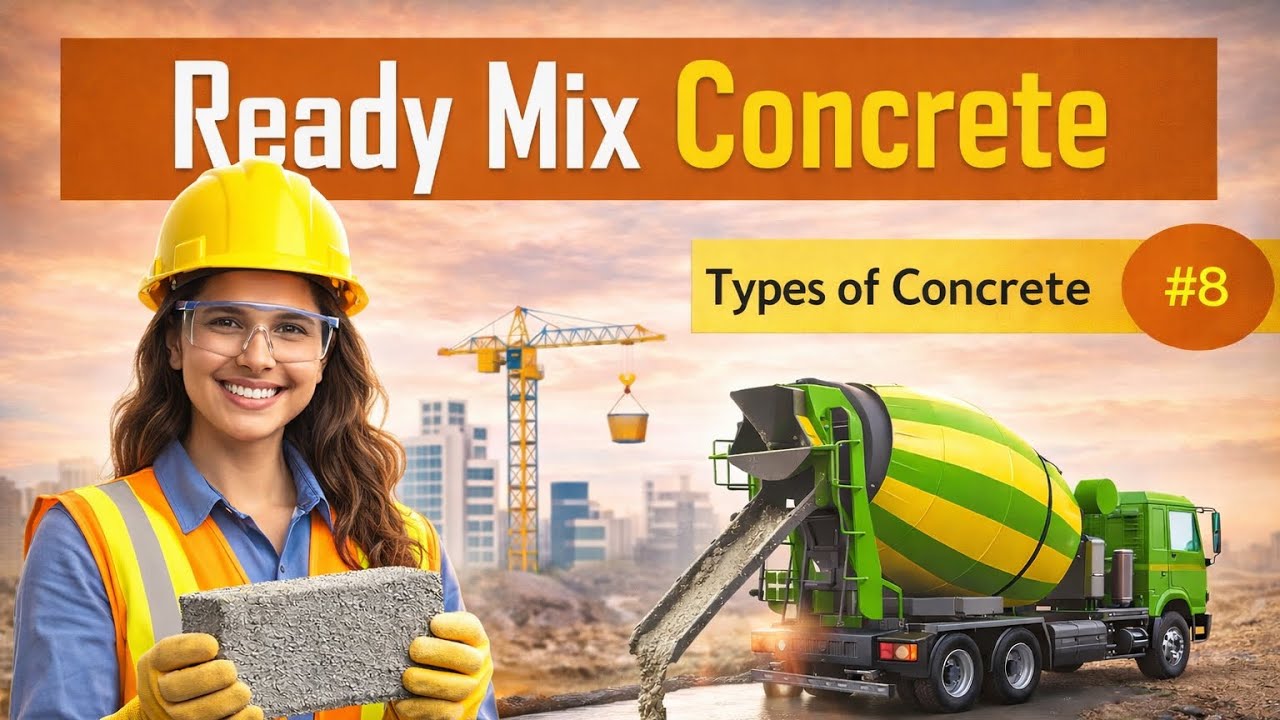 What is Ready Mix Concrete? || What is RMC? || Types of Concrete #8