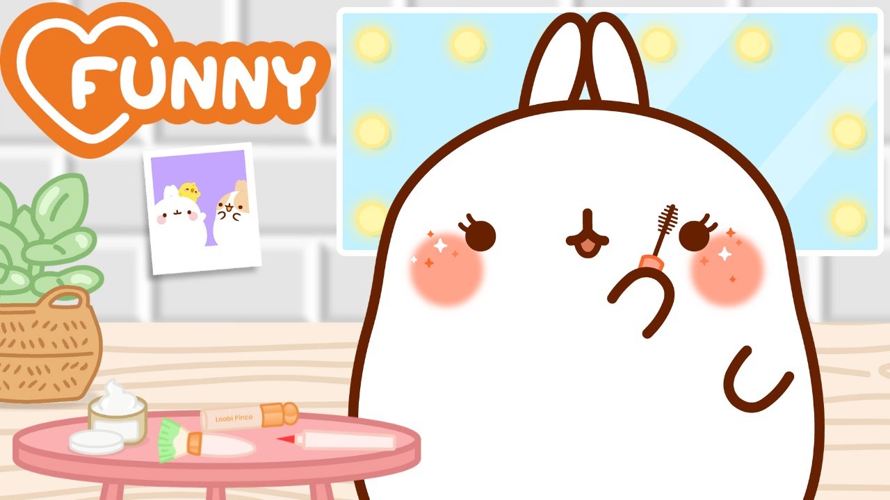 Feel Good, Look Cute! 💛💄 Molang’s Makeup Tutorial