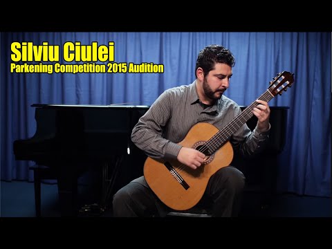 Silviu Ciulei - Parkening Competition 2015 Audition