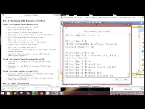 CCNA 4 Packet Tracer Activity 7.3.2.8 solution