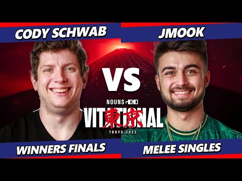 Nounsvitational 2025 WINNERS FINALS - Jmook (Sheik) Vs. Cody Schwab (Fox) Smash Melee - SSBM