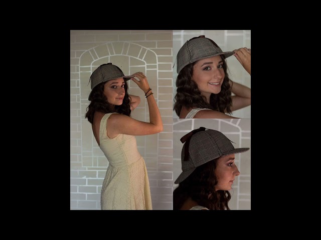 Vídeo relacionado con Juego de accesorios para disfraz de Sherlock Holmes (incluye gorra de cazador, pipa de estilo victoriano marrón y lupa)