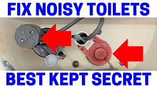 Toilet Makes Noise - Easy Fix!