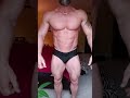 Posing 2 days post my NSP Mr Golden Era video submission